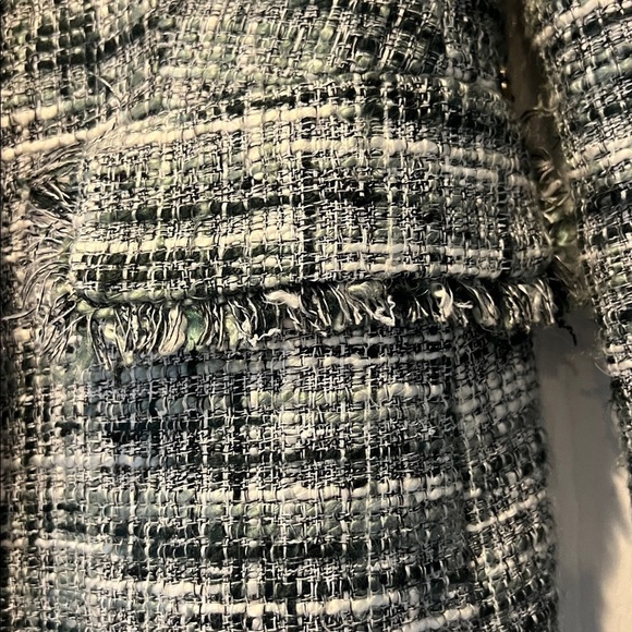 DKNY Monochrome Tweed Jacket Size 0 - Picture 2 of 7